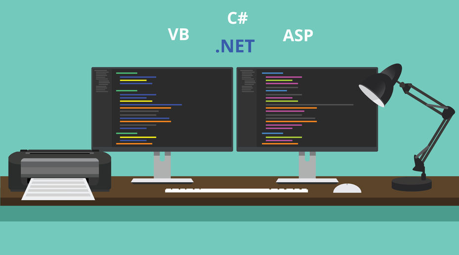 How to develop web applications using C# or VB.NET