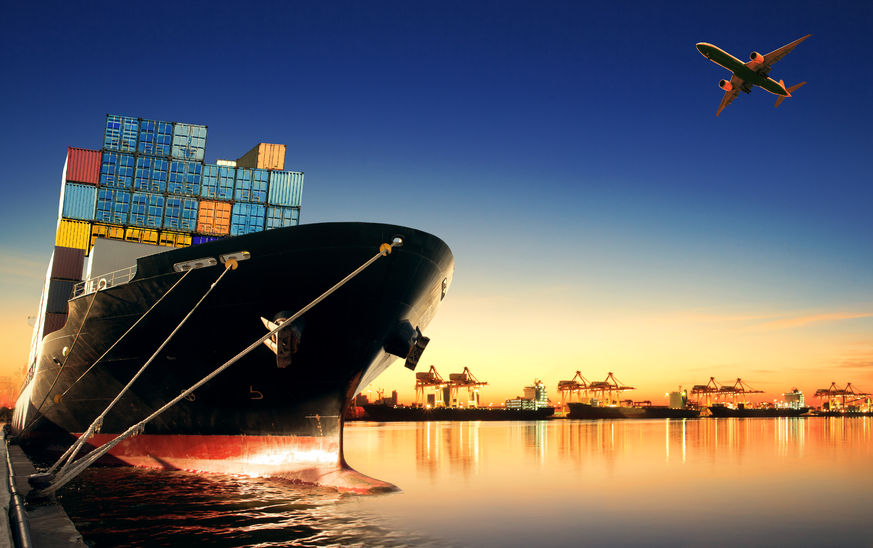 Top 10 products exported via sea freight